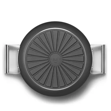 SMEG 50's Style traktörpanna med lock Ø28 cm - Svart - Smeg