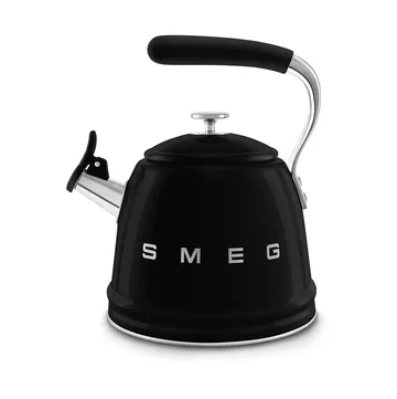 Smeg 50's Style vattenkittel med vissla - Black - Smeg