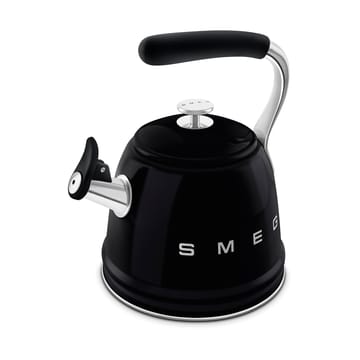 Smeg 50's Style vattenkittel med vissla - Black - Smeg