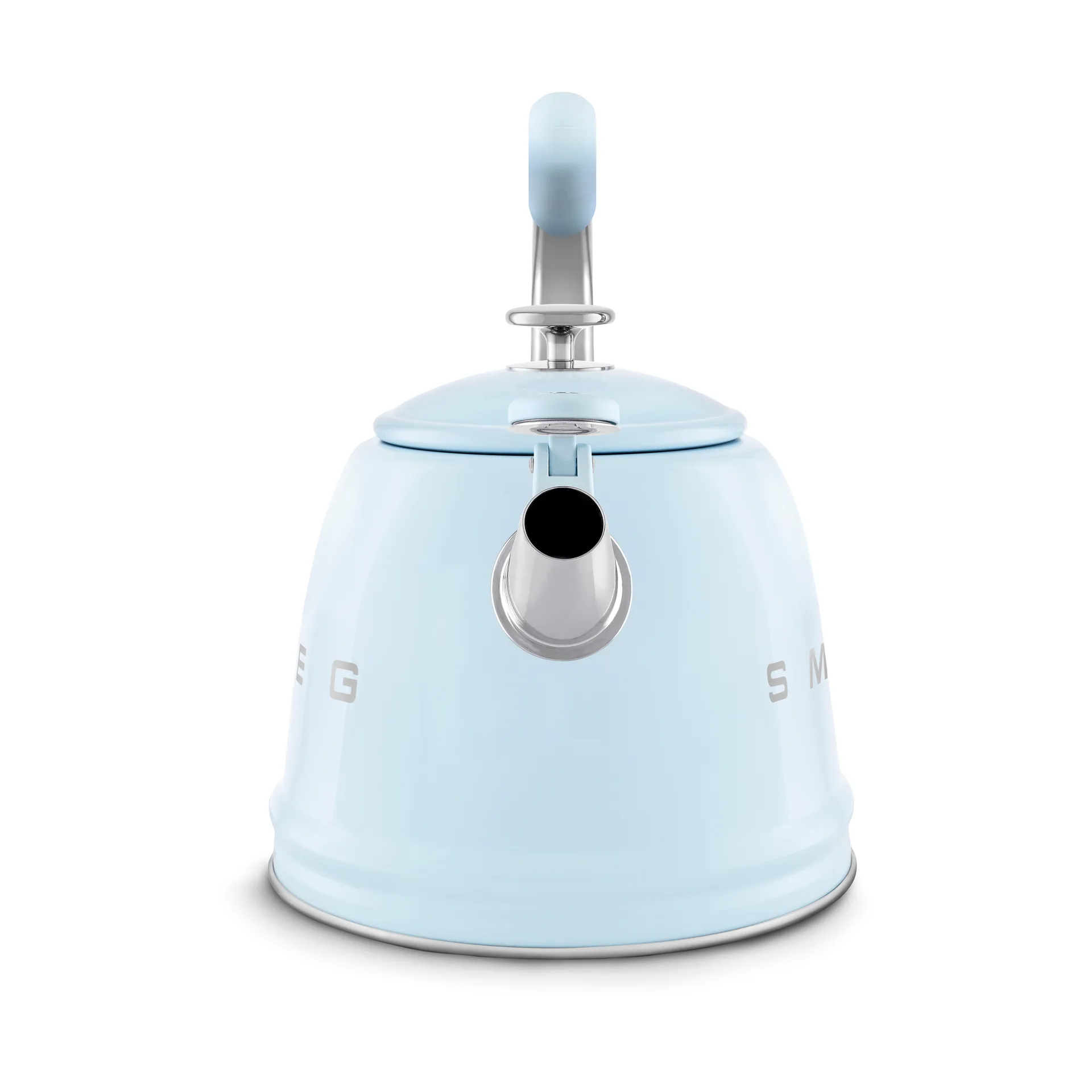 Smeg 50's Style vattenkittel med vissla, Pastell blue Smeg