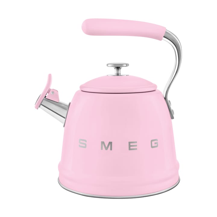 Smeg 50's Style vattenkittel med vissla - Pink - Smeg