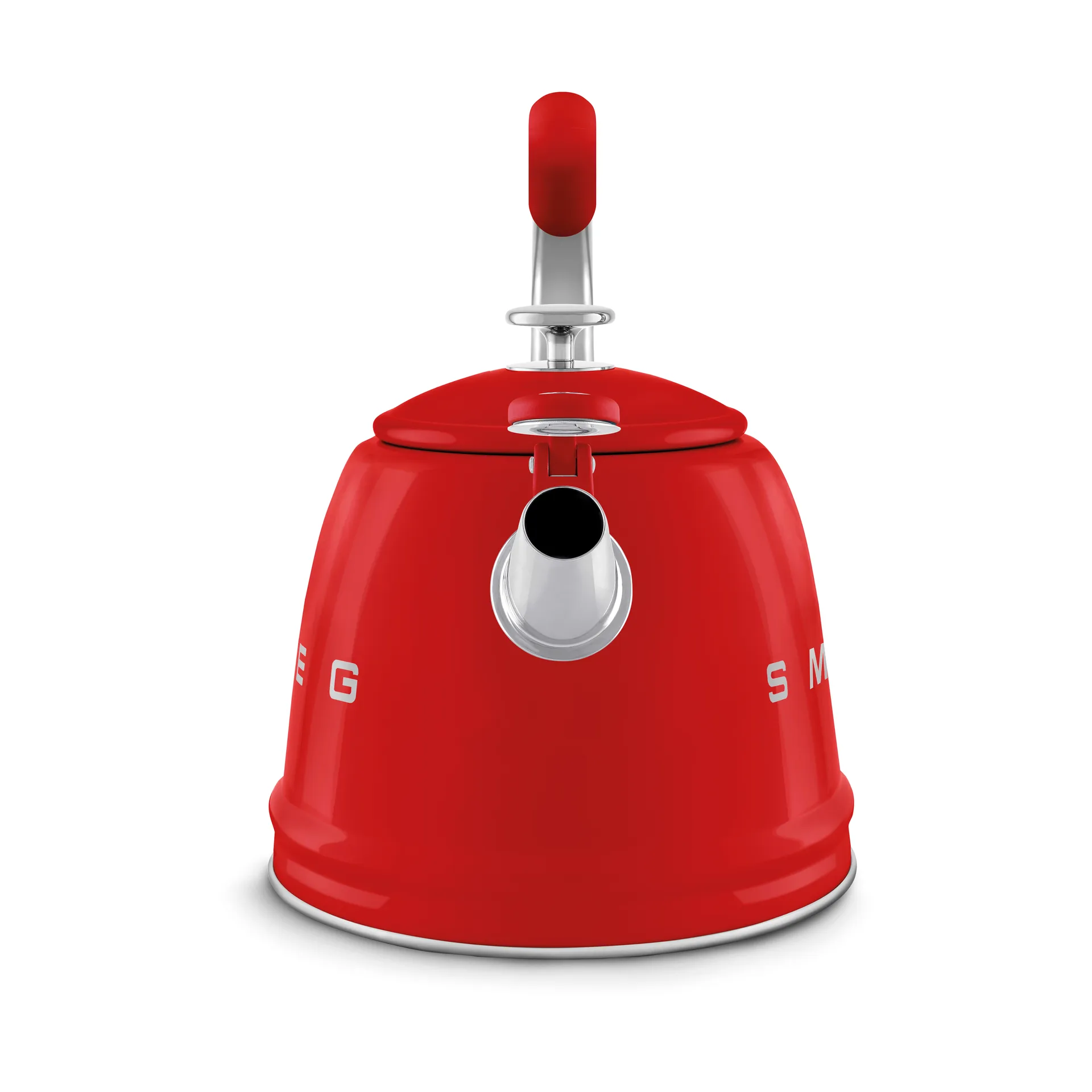 Smeg 50's Style vattenkittel med vissla, Red Smeg