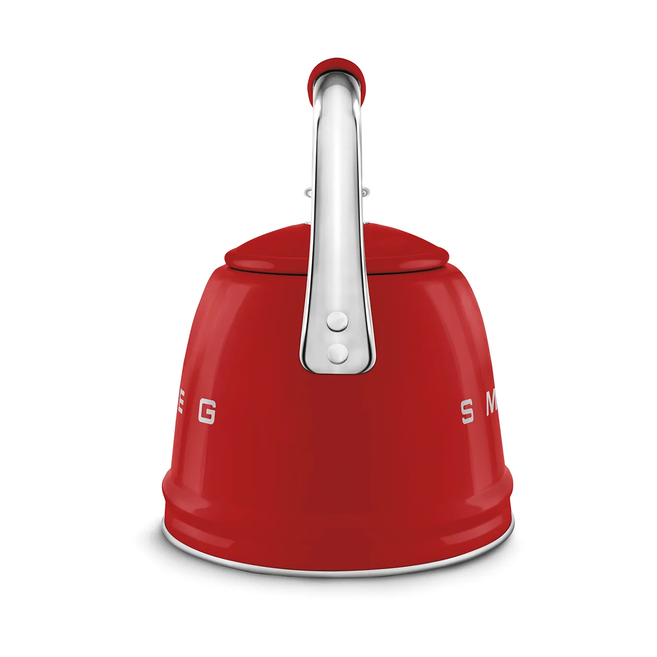 Smeg 50's Style vattenkittel med vissla, Red Smeg