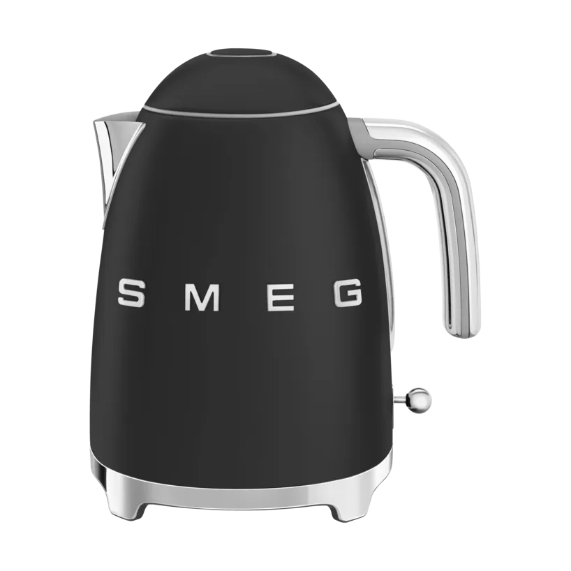 Smeg 50's Style vattenkokare 1,7 L, Matt Svart Smeg