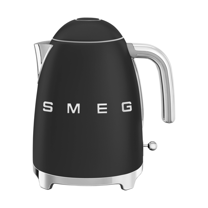 Smeg 50's Style vattenkokare 1,7 L Matt Svart | Skandinavisk Design | Vattenkokare | Svart