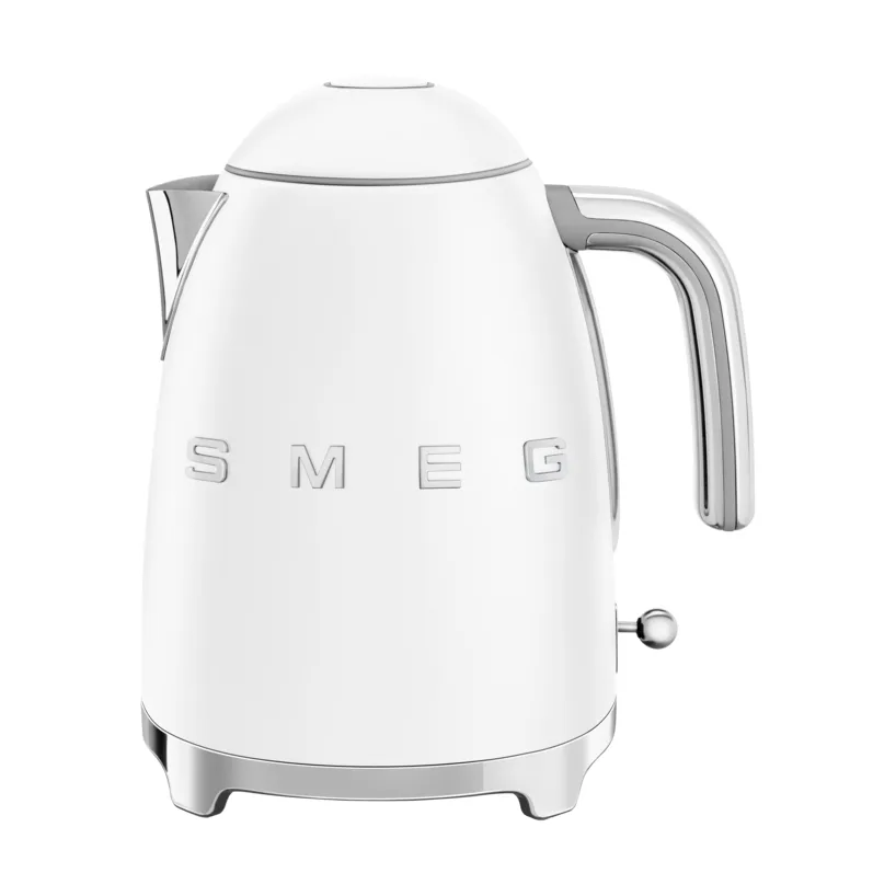 Smeg 50's Style vattenkokare 1,7 L Matt vit | Skandinavisk Design | Vattenkokare | Vit
