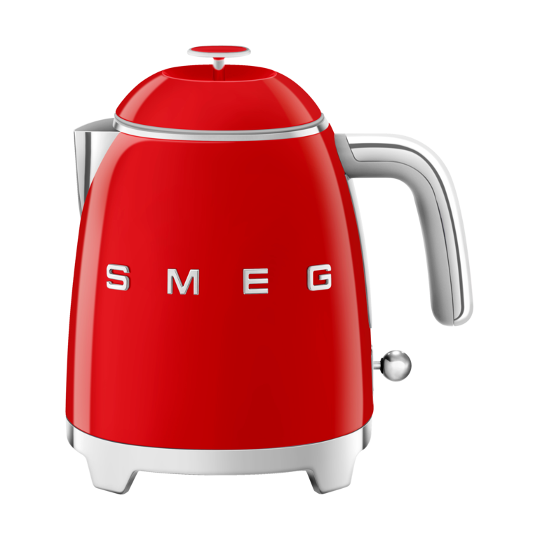 Smeg 50's Style vattenkokare mini 0,8 L Röd | Skandinavisk Design | Vattenkokare | Röd