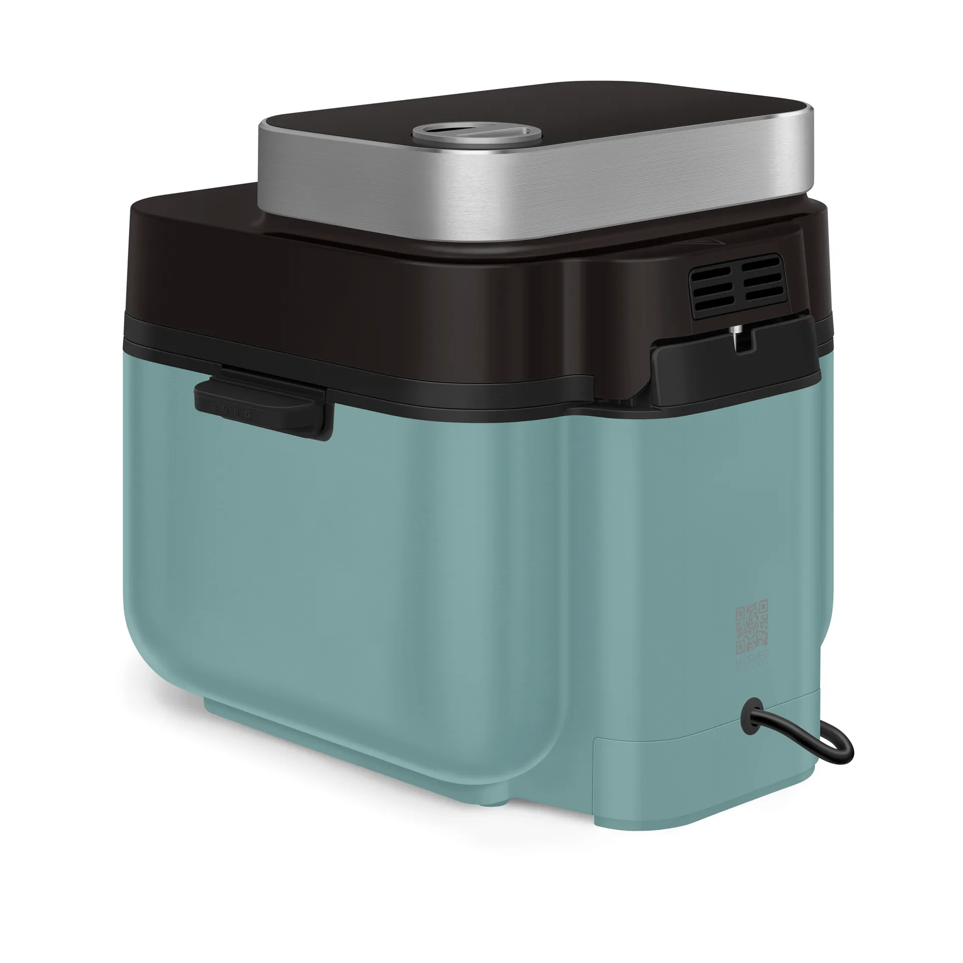 Smeg Air Fryer, Emerald green matt Smeg
