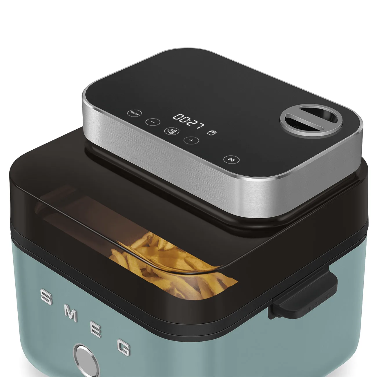 Smeg Air Fryer, Emerald green matt Smeg
