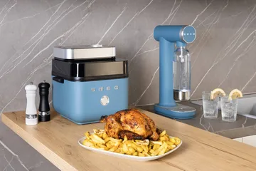 Smeg Air Fryer - Storm blue matt - Smeg