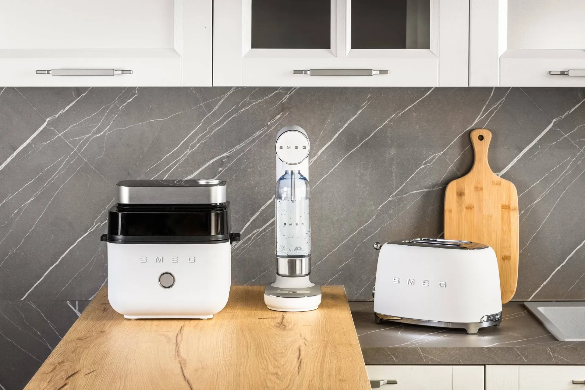 Smeg Air Fryer, Vit matt Smeg
