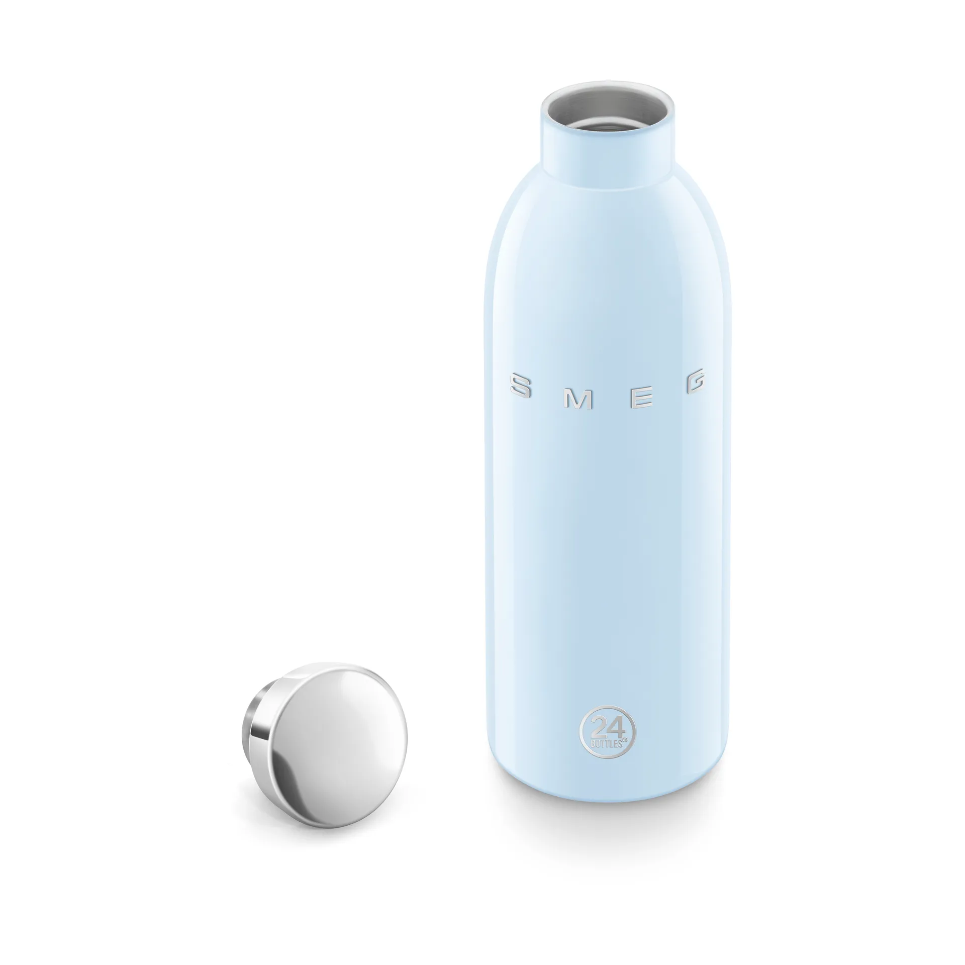 Smeg Clima termosflaska, Pastellblå, 0,5 L Smeg