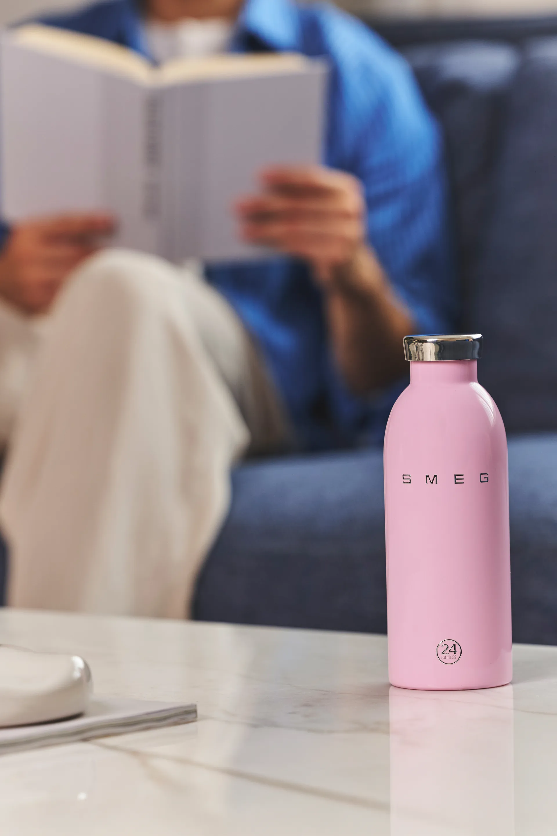 Smeg Clima termosflaska, Rosa, 0,5 L Smeg