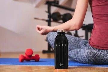 Smeg Clima termosflaska - Svart, 0,5 L - Smeg