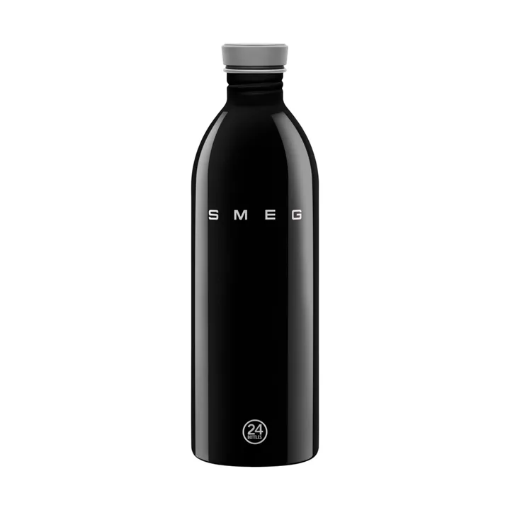 Smeg Clima vattenflaska - Svart, 1 L - Smeg