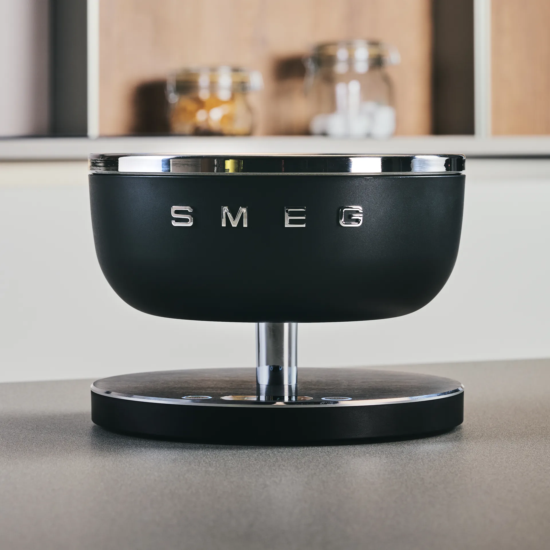Smeg digital köksvåg, Black Smeg