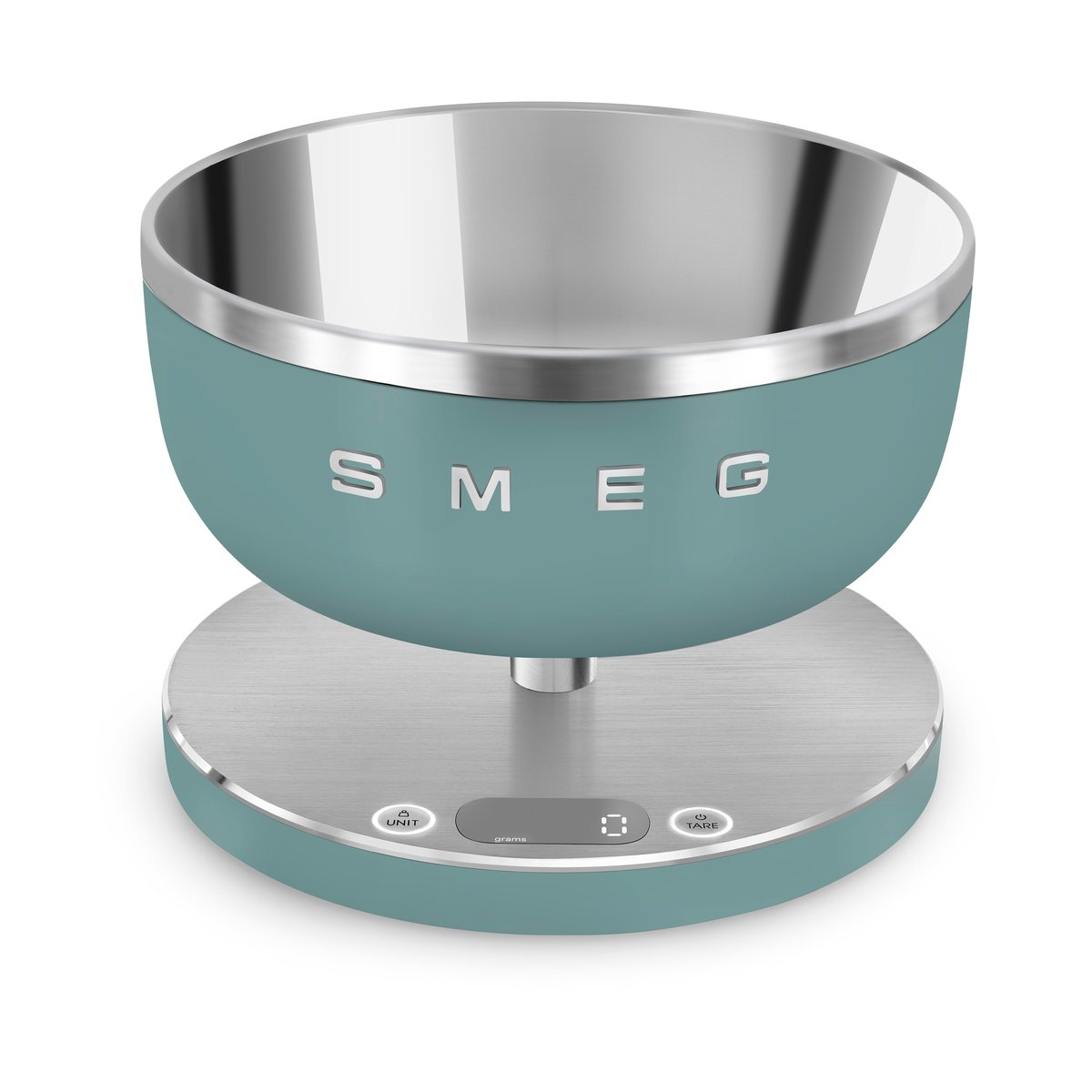 Smeg digital köksvåg Emerald green | Skandinavisk Design | Matvågar | Grön