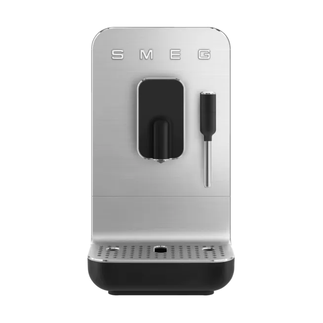 Smeg espressomaskin med ångpip automatisk, Svart Smeg