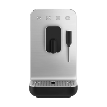 Smeg espressomaskin med ångpip automatisk - Svart - Smeg
