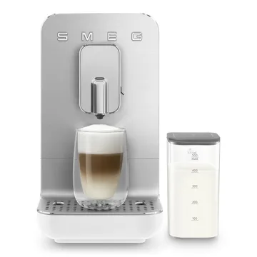 Smeg espressomaskin med behållare automatisk - Vit - Smeg