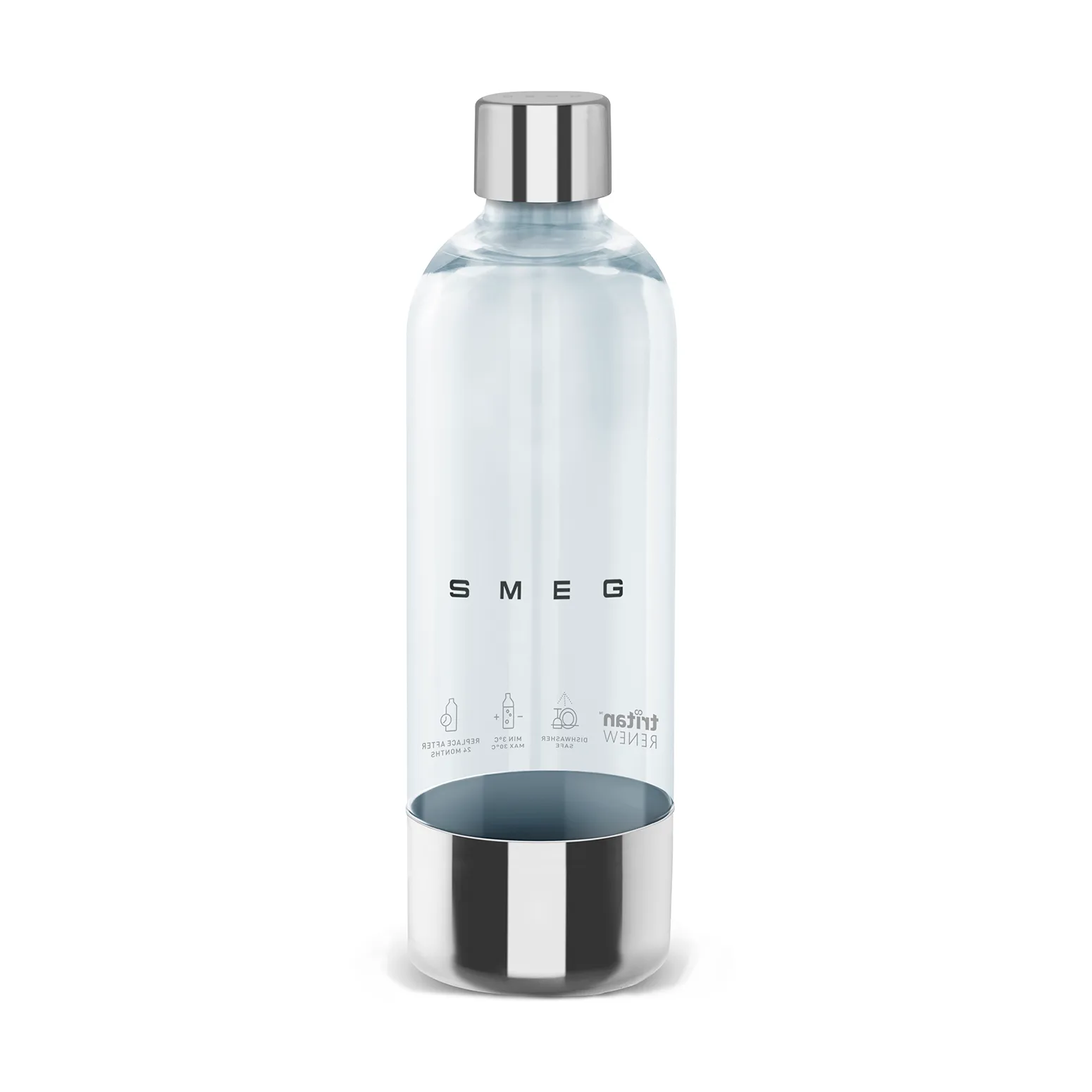 Smeg flaska till sodamaker, Transparent Smeg