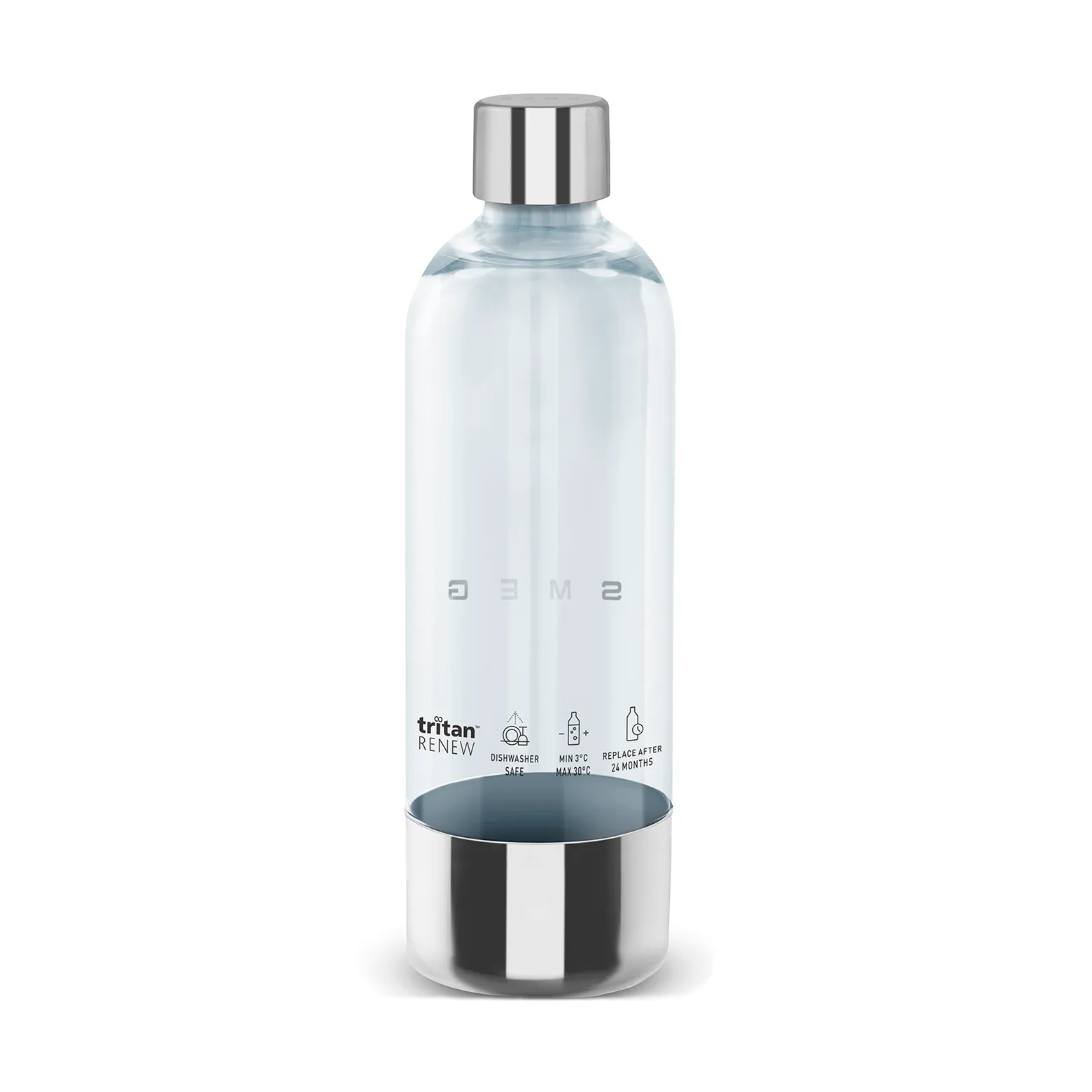 Smeg flaska till sodamaker, Transparent Smeg