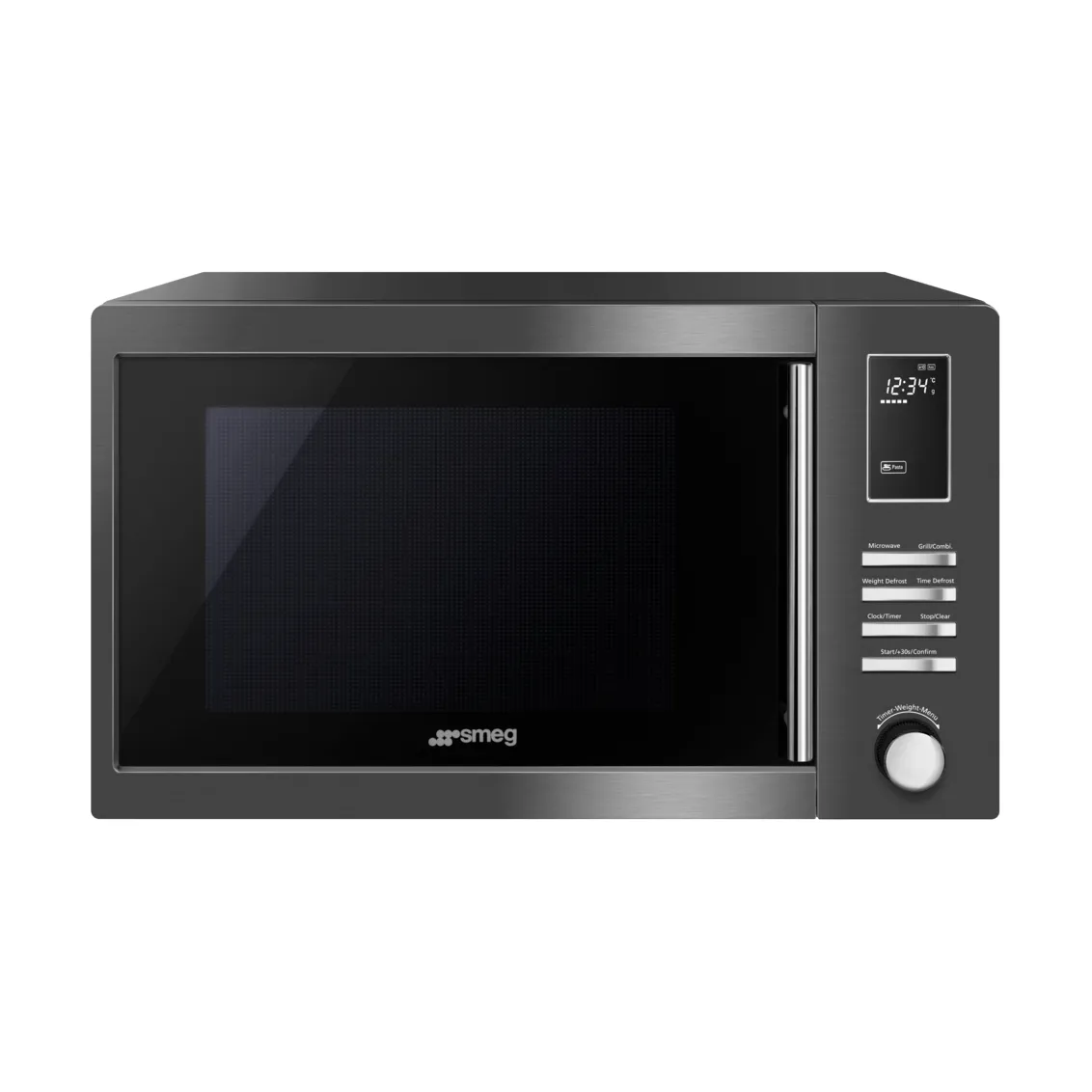 Smeg mikrovågsugn MOE25B Svart | Skandinavisk Design | Övriga köksapparater | Svart