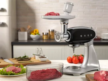 Smeg multi köttkvarn - Silver - Smeg