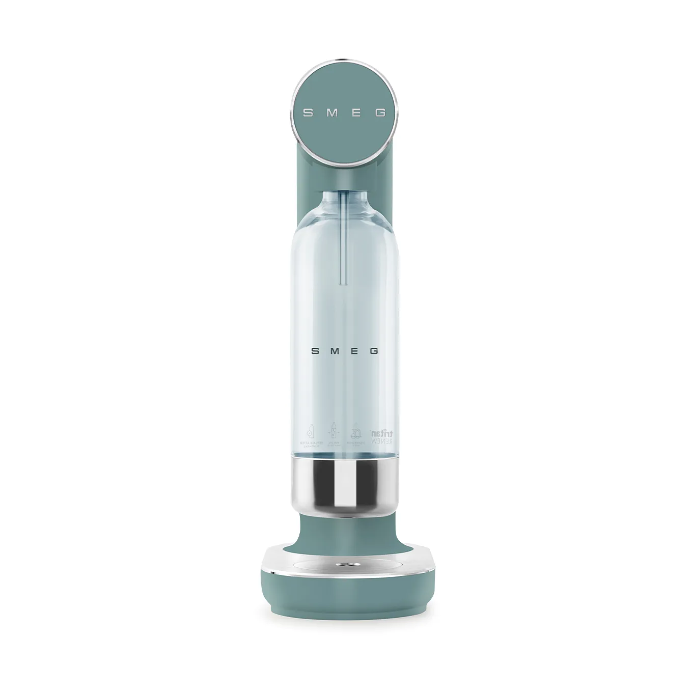 Smeg Sodamaker kolsyremaskin, Emerald green Smeg