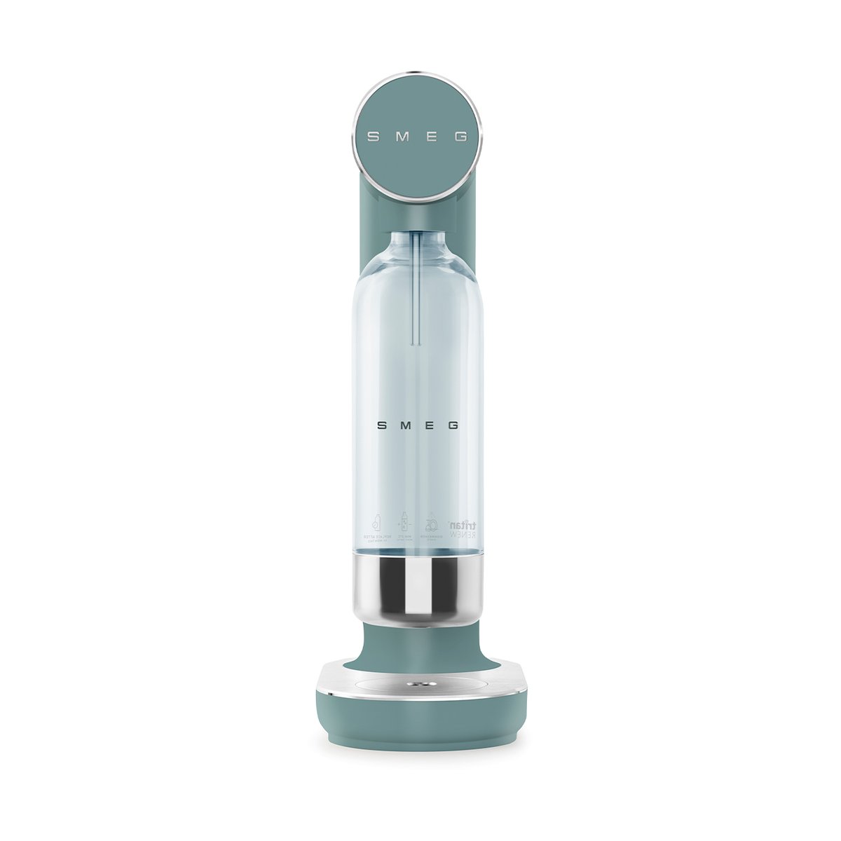 Smeg Sodamaker kolsyremaskin Emerald green | Skandinavisk Design | Kolsyremaskiner & tillbehör | Grön