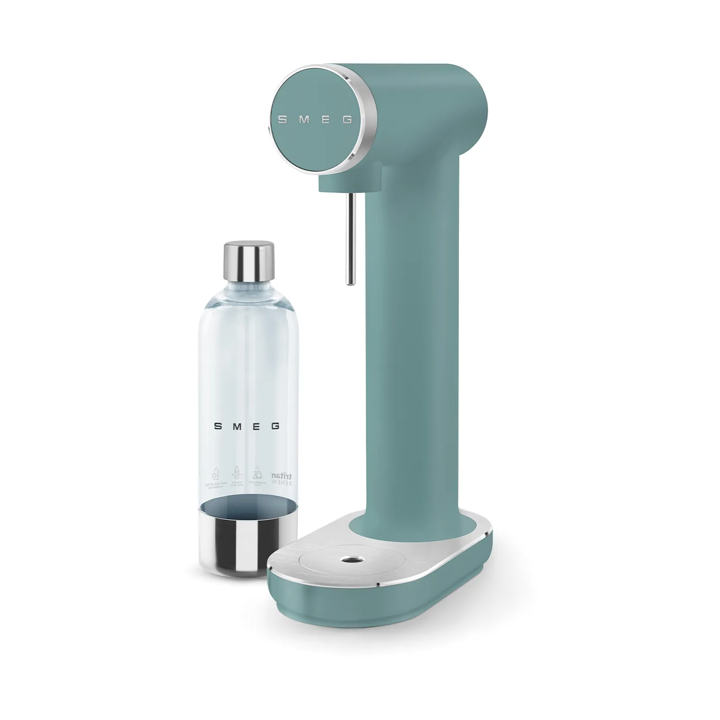 Smeg Sodamaker kolsyremaskin, Emerald green Smeg