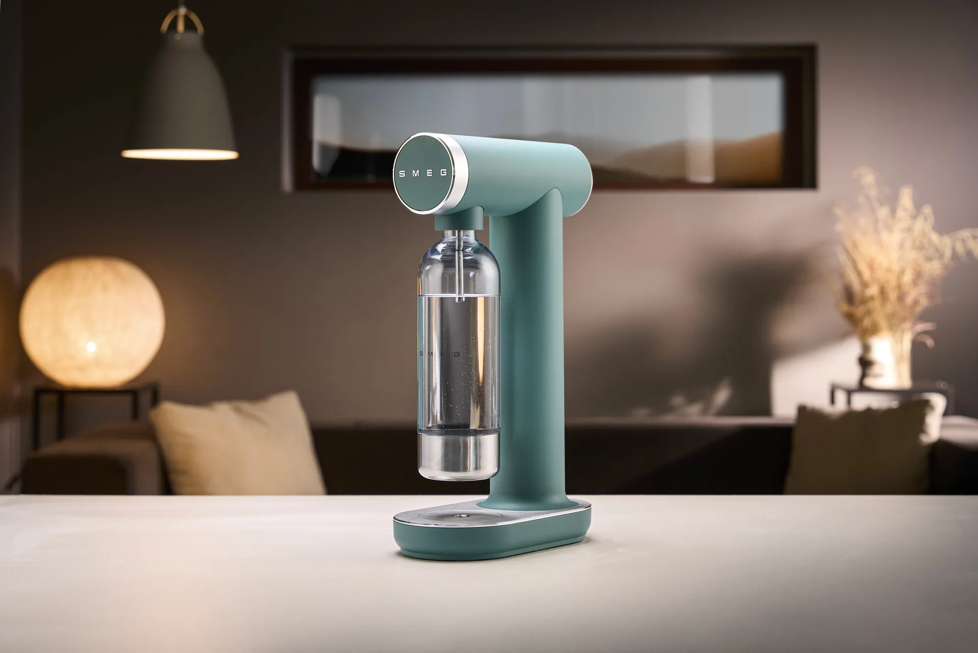 Smeg Sodamaker kolsyremaskin, Emerald green Smeg