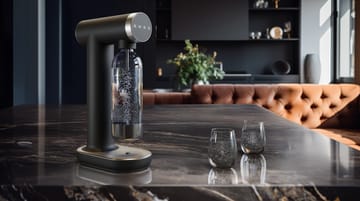 Smeg Sodamaker kolsyremaskin - Matt svart - Smeg