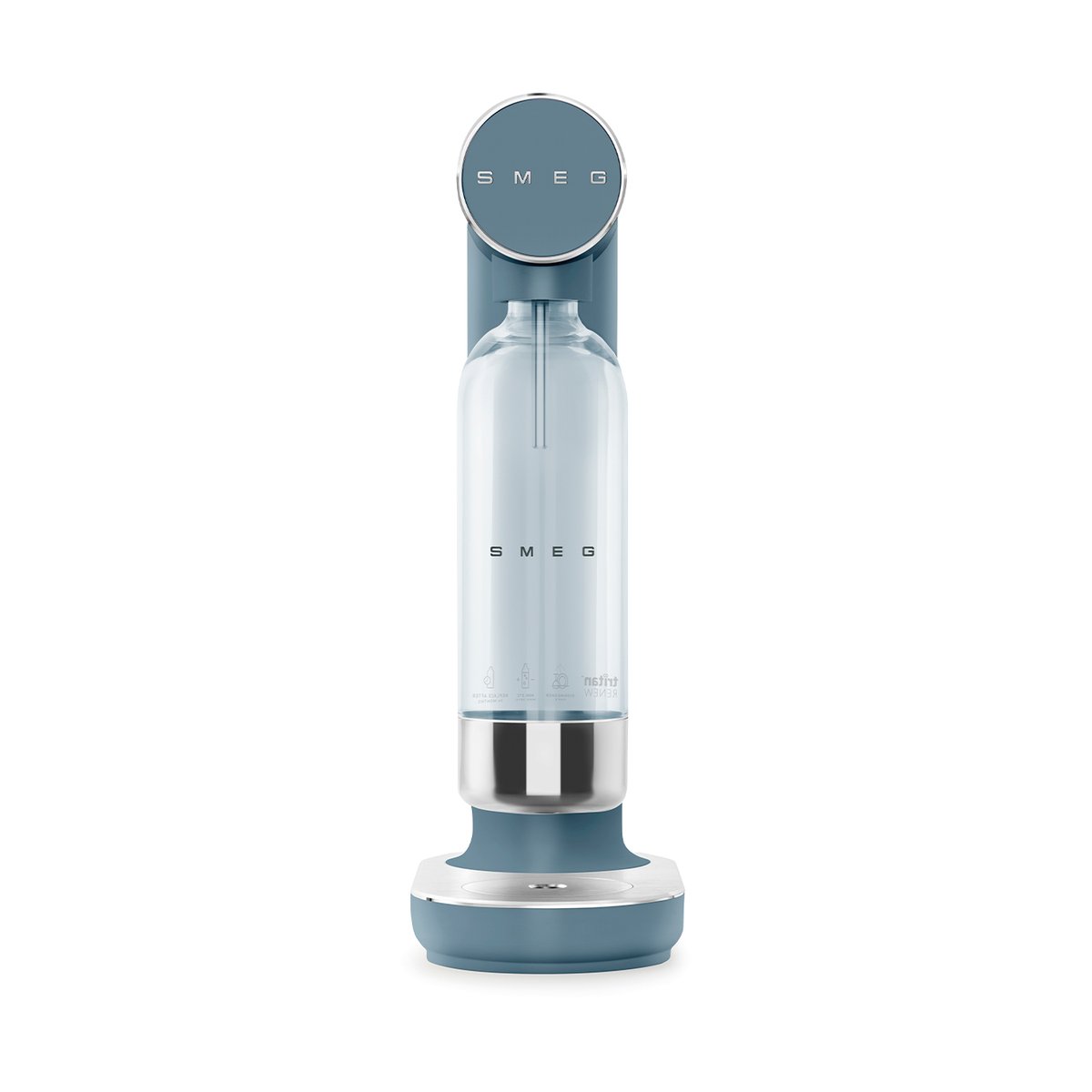 Smeg Sodamaker kolsyremaskin Storm blue | Skandinavisk Design | Kolsyremaskiner & tillbehör | Blå