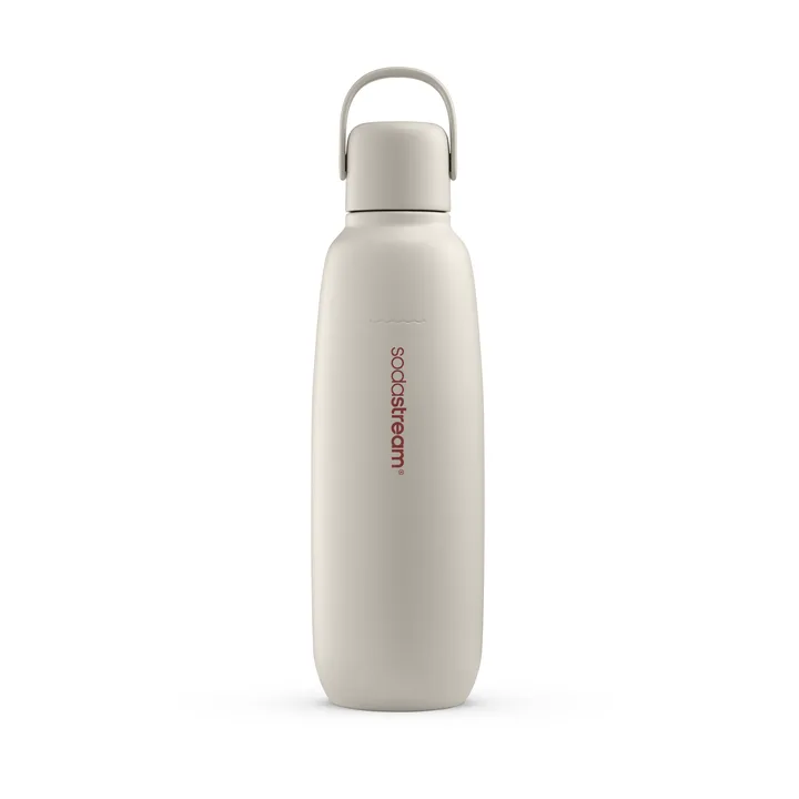 Fizz & Go flaska - Sand-rostfritt stål, 0,9 L - Sodastream