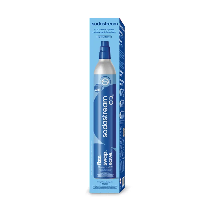 Sodastream extra patron - Blå, 60 L - Sodastream