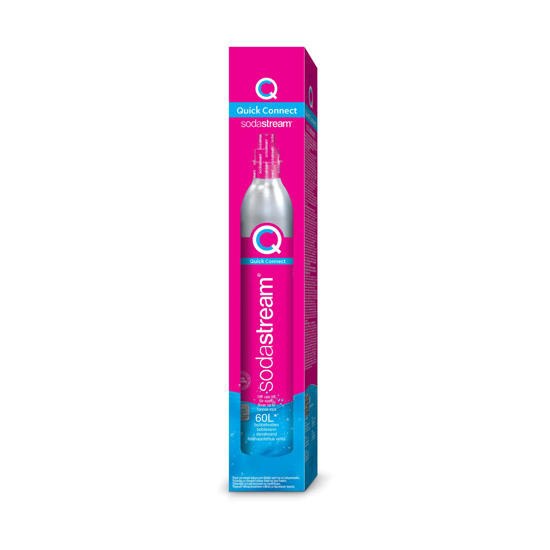 Sodastream Quick Connect extracylinder, 60 L Sodastream