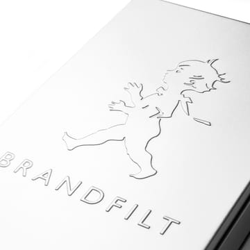 Solstickan brandfilt 120x120 cm - Matt silver - Solstickan Design