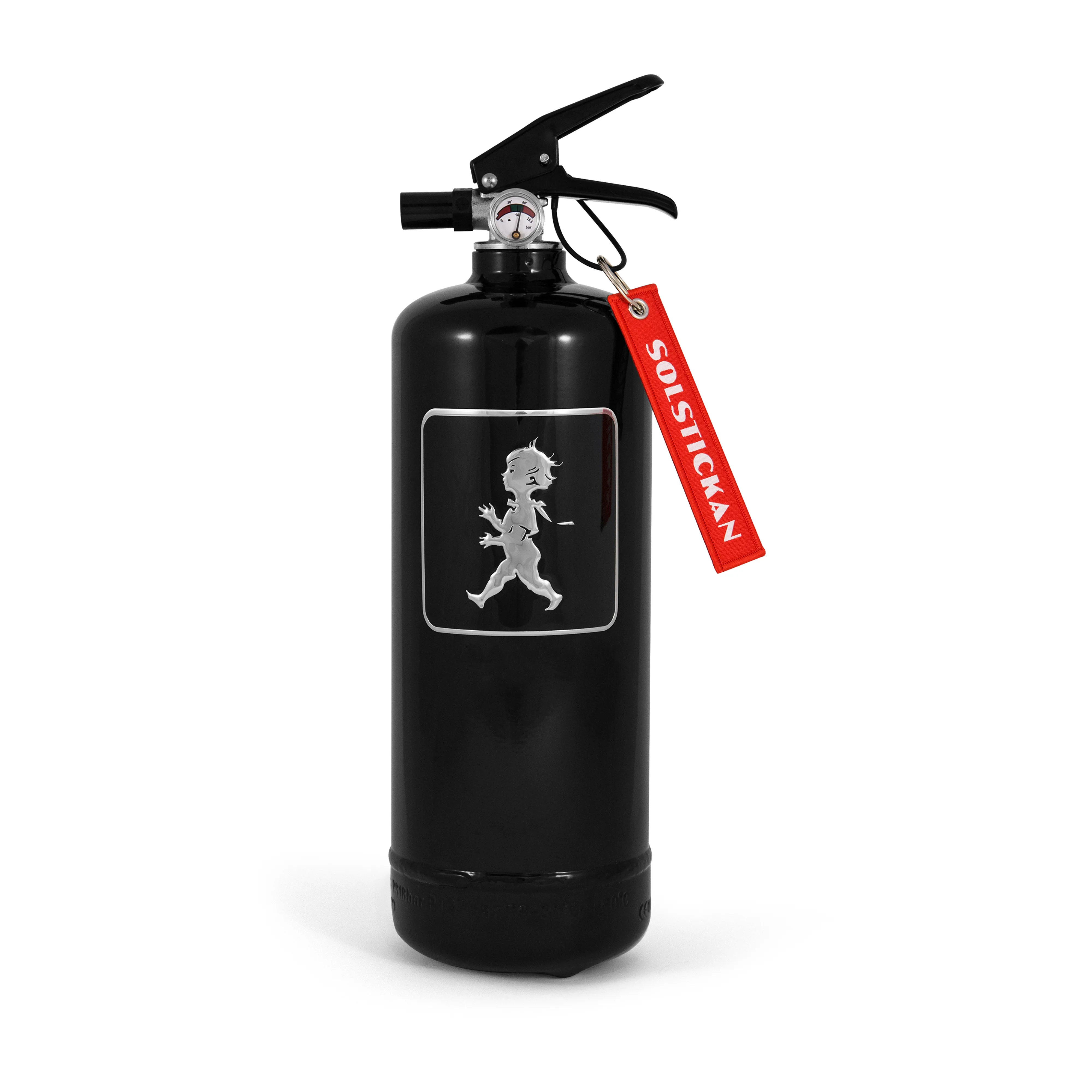 Solstickan brandsläckare 2 kg, Svart