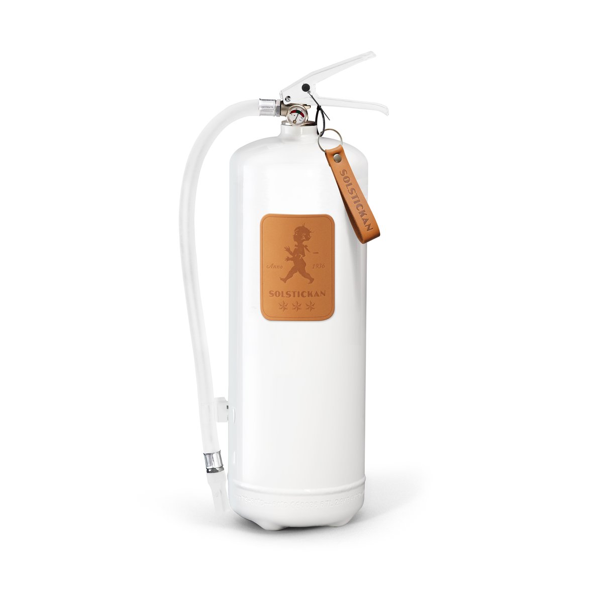 Solstickan Design Solstickan brandsläckare 6 kg Vit-ljust läder