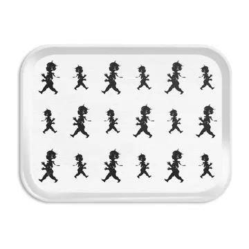 Solstickan bricka 20x27 cm - Vit - Solstickan Design