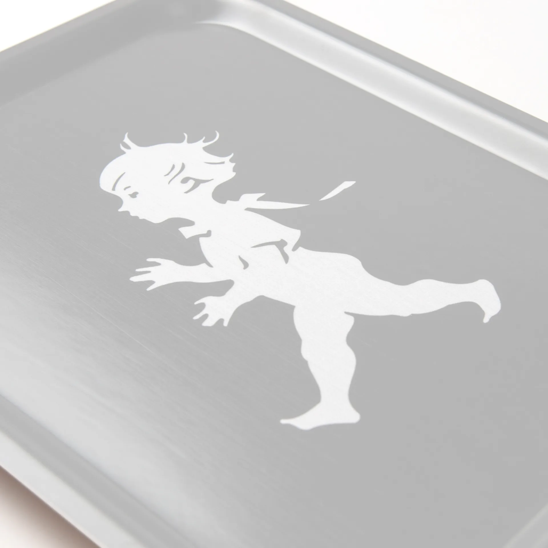 Solstickan bricka 28x36 cm, Grå Solstickan Design