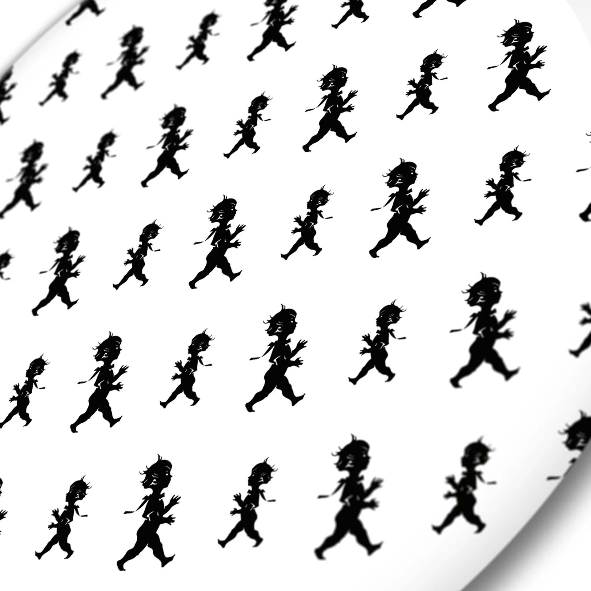 Solstickan bricka Ø38 cm, Vit Solstickan Design