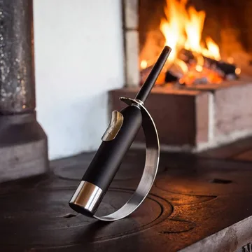 Solstickan eldklinga tändare - Svart-silver - Solstickan Design