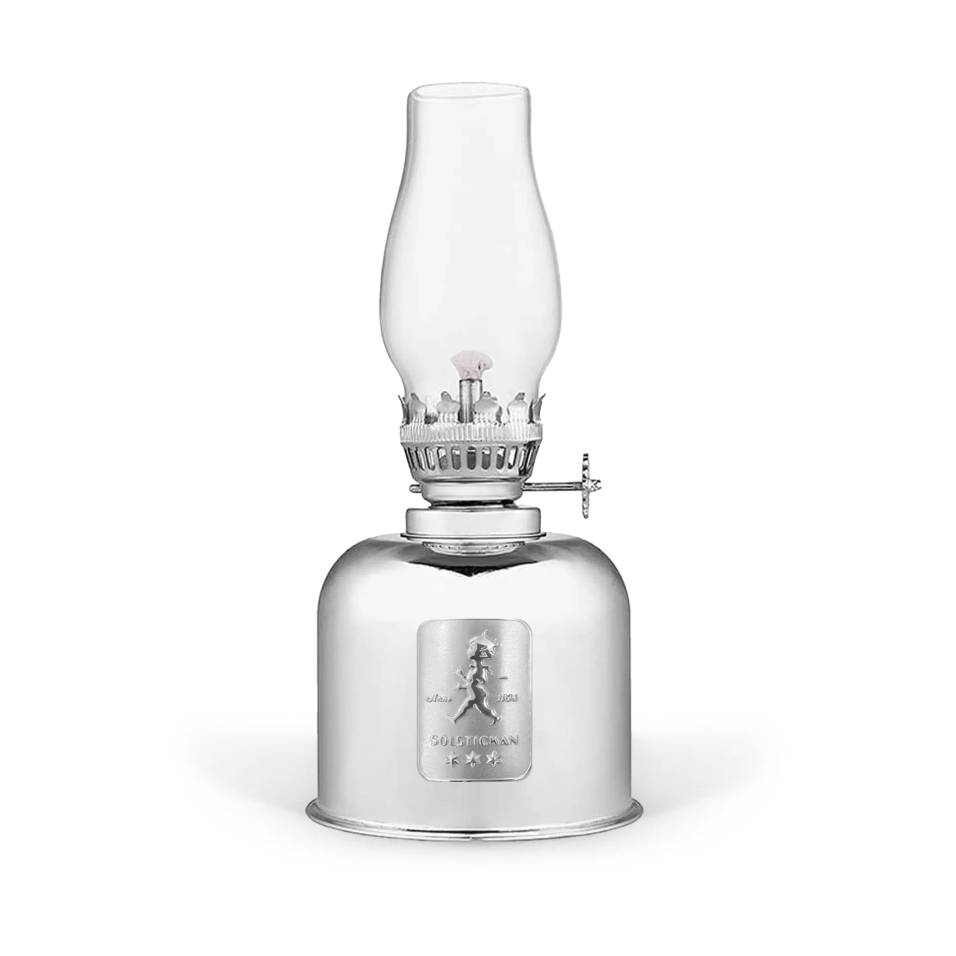 Solstickan fotogenlampa, Silver Solstickan Design