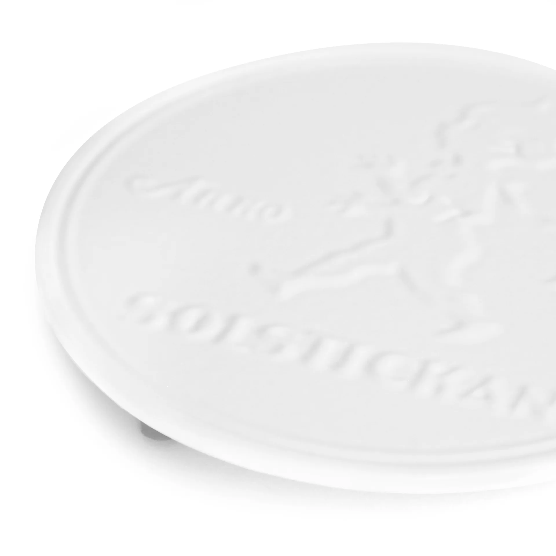 Solstickan grytunderlägg Ø19 cm, Vit Solstickan Design