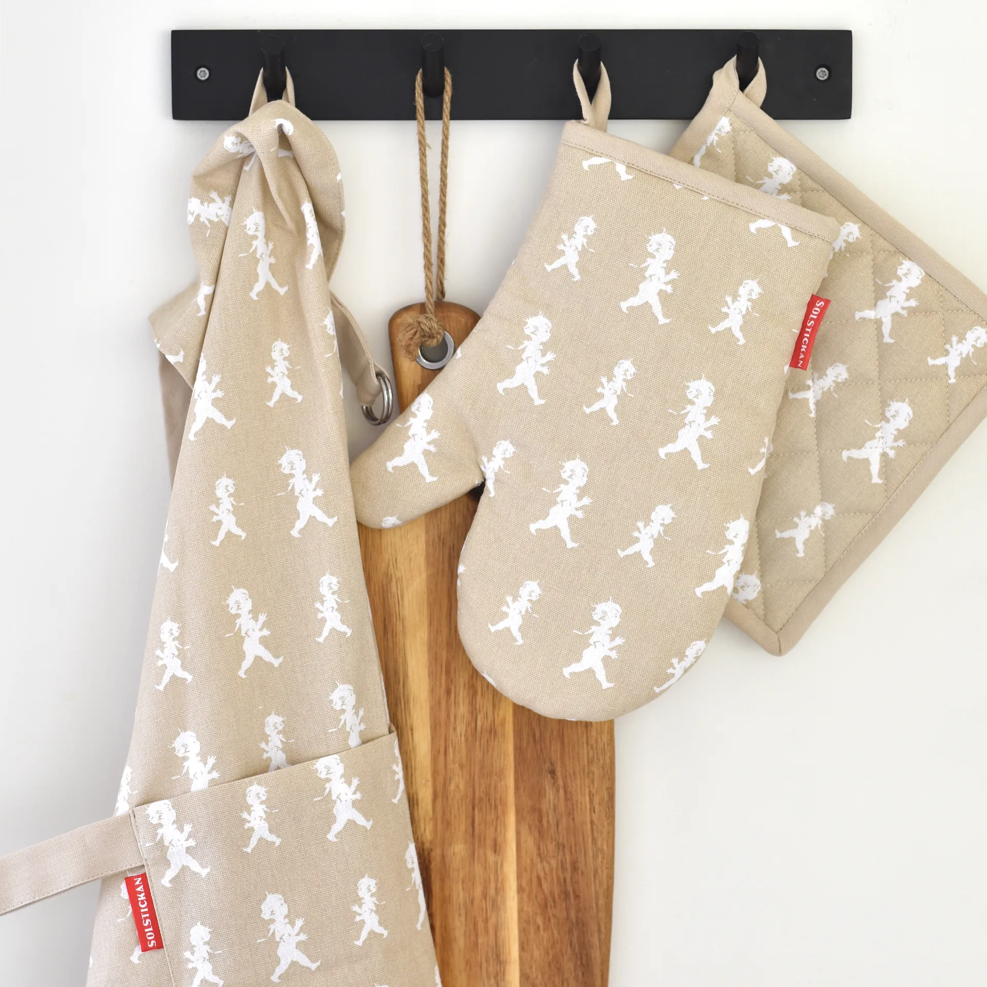 Solstickan grytvante 22x30 cm, Sand Solstickan Design