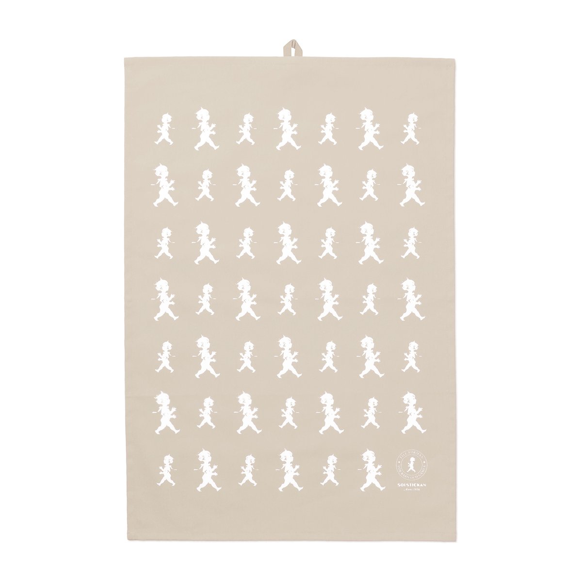 Solstickan Design Solstickan kökshandduk 50x70 cm Sand-vit