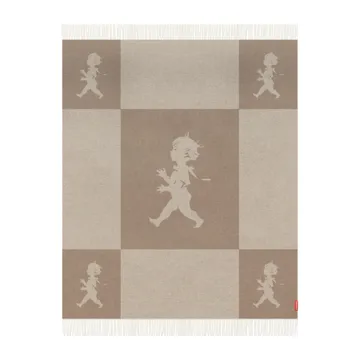 Solstickan pläd marinoull 130x170 cm - Sand - Solstickan Design