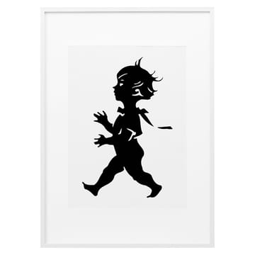 Solstickan poster 50x70 cm - Vit - Solstickan Design